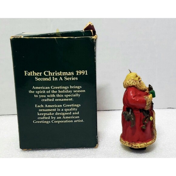 1991 American Greetings Father Christmas Ornament | Second Series | Vintage - Picture 8 of 16
